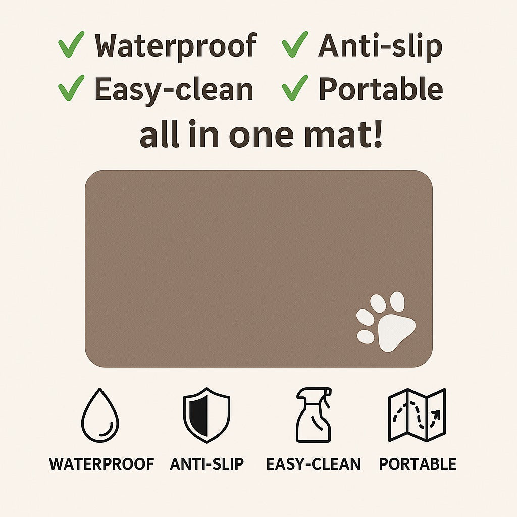 Absorbent Pet Feeding Mat