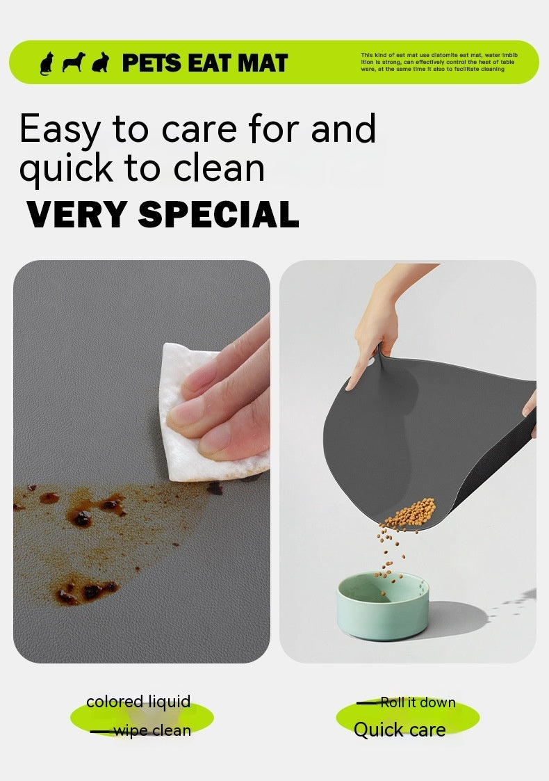 Absorbent Pet Feeding Mat