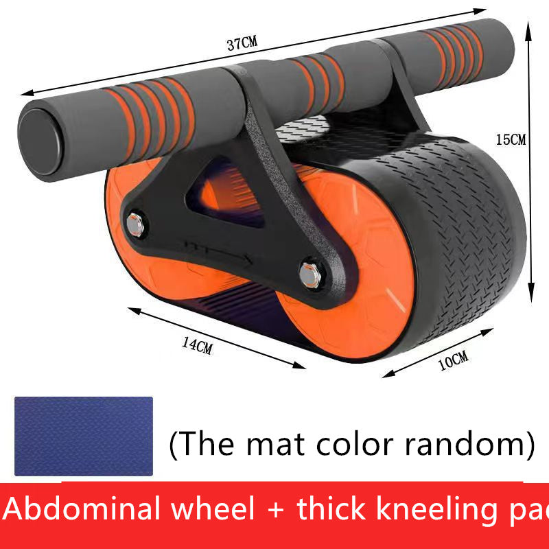 Automatic Rebound Abdominal Roller – Double Wheel Core Trainer