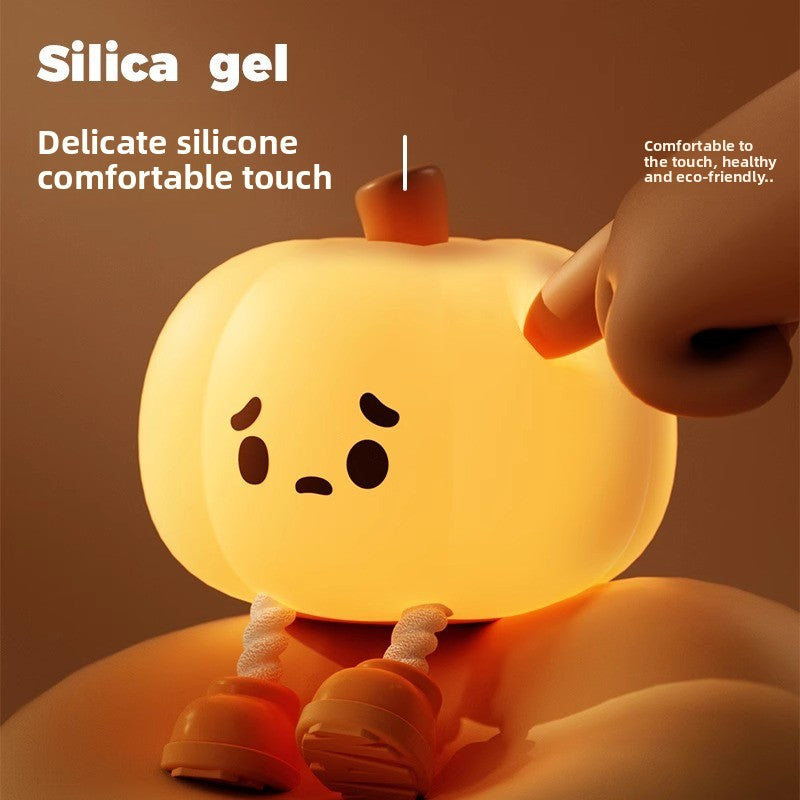 Halloween pumpkin night light decoration