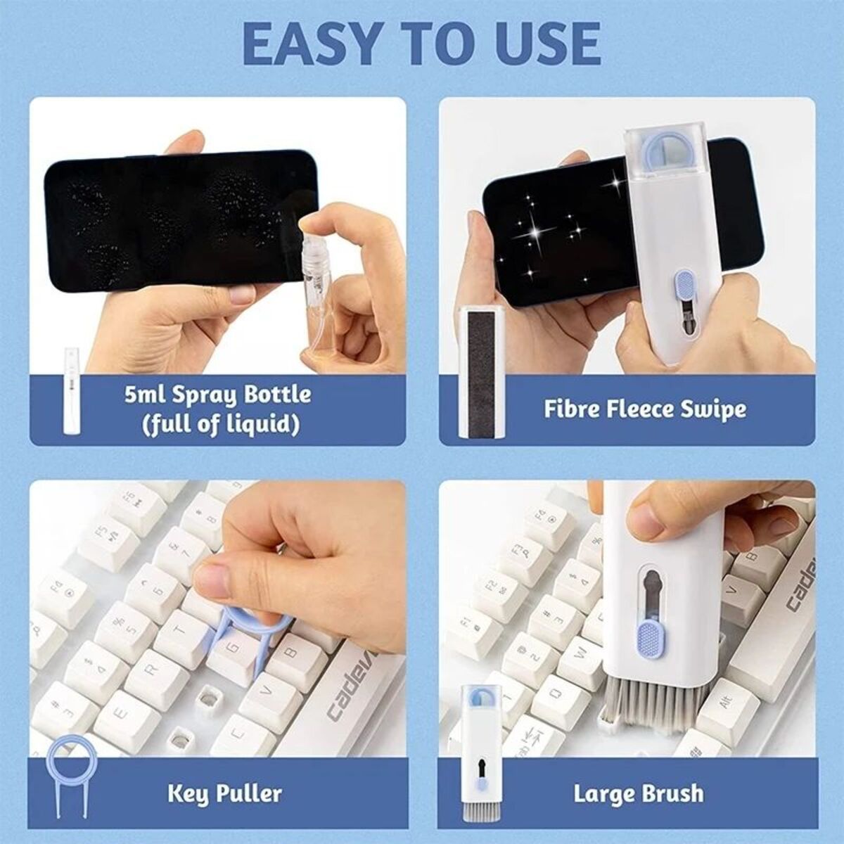 7-in-1 Cleaner Kit for your gadgets