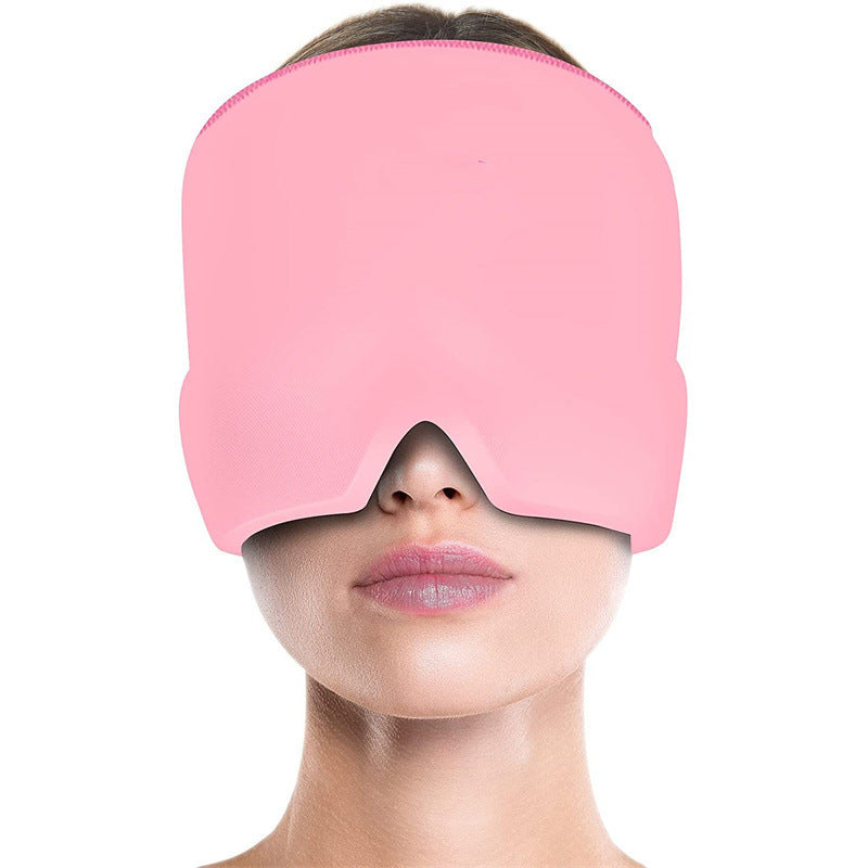 Migraine relief ice cap & eye mask