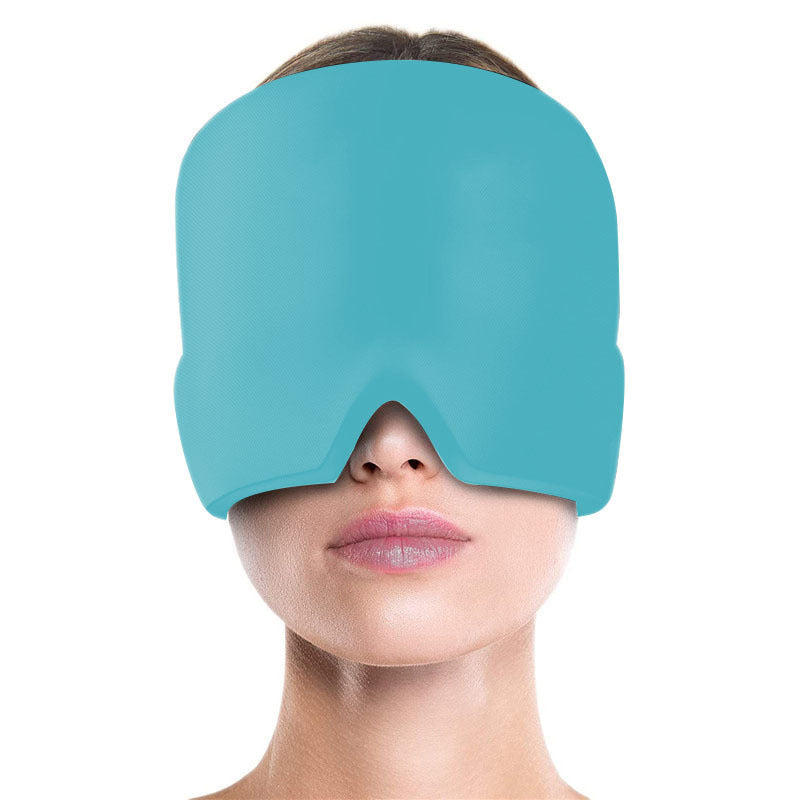 Migraine relief ice cap & eye mask