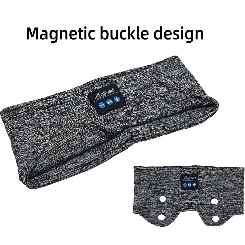 Dual-use Music Headset Bluetooth Hair Band Sleeping